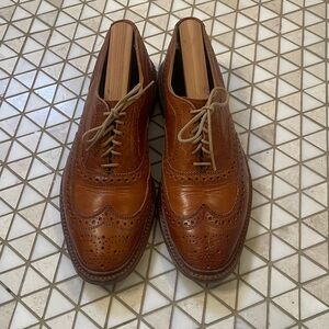 Allen Edmonds McTavish Wingtip Oxford Shoes Men’s Size 9 Brown